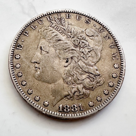 1881-O Morgan Silver Dollar United States Mint 90% Silver Coin New Orleans Mint